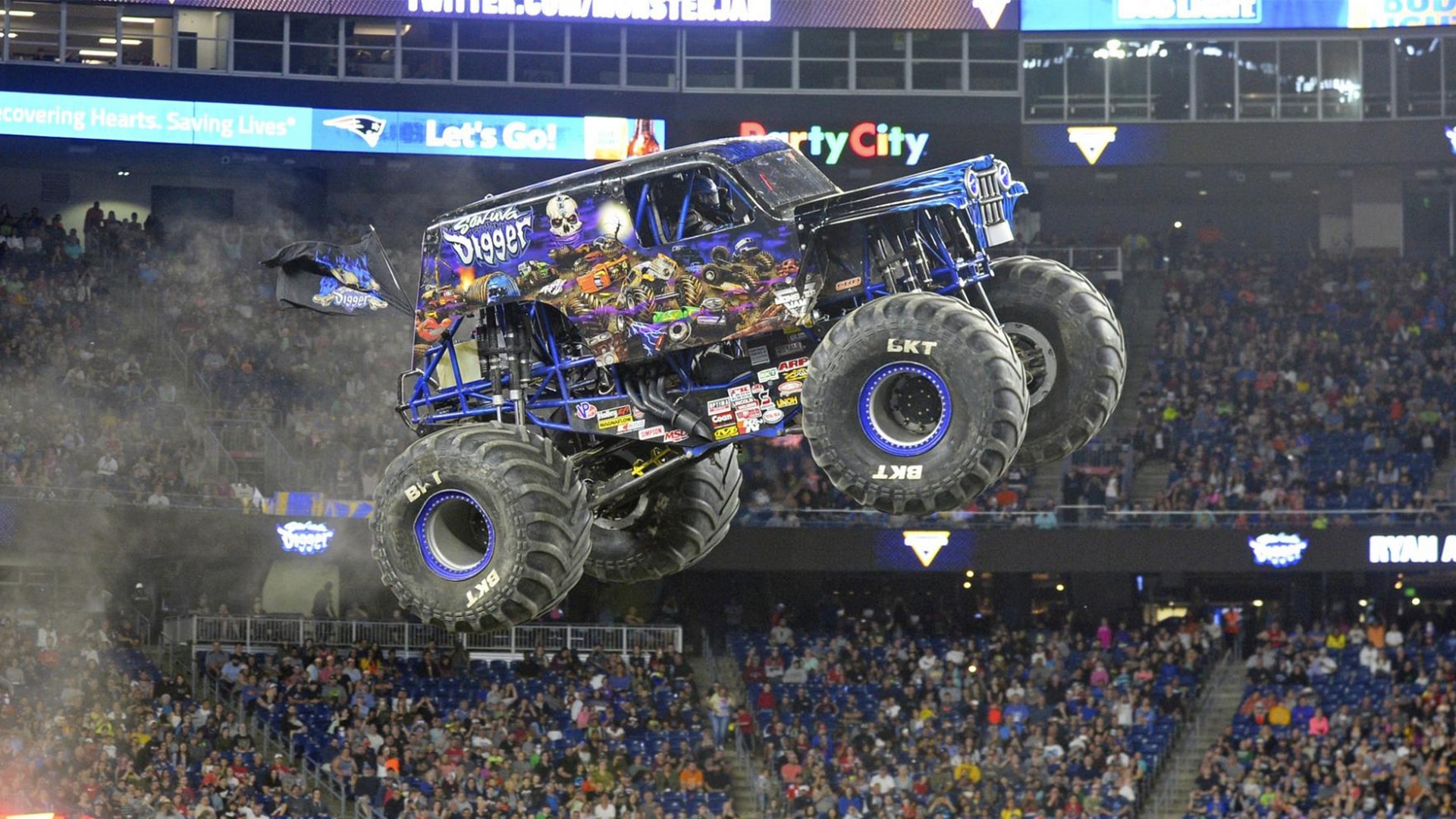 Uva Digger Monster Truck 1920x1080 Wallpaper Teahub Io