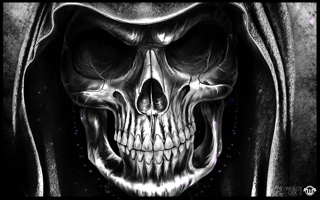 Skull Reaper - HD Wallpaper 