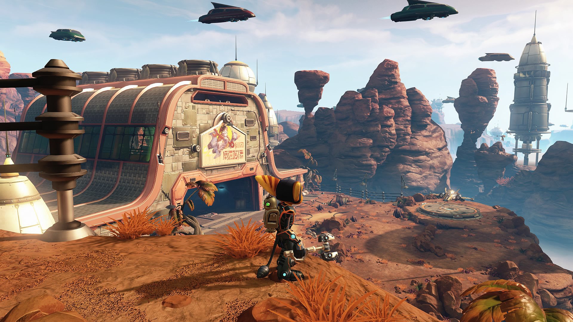 Ratchet And Clank Hangar - HD Wallpaper 