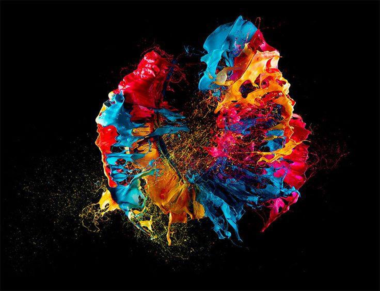 Slow Motion - Fabian Oefner - HD Wallpaper 