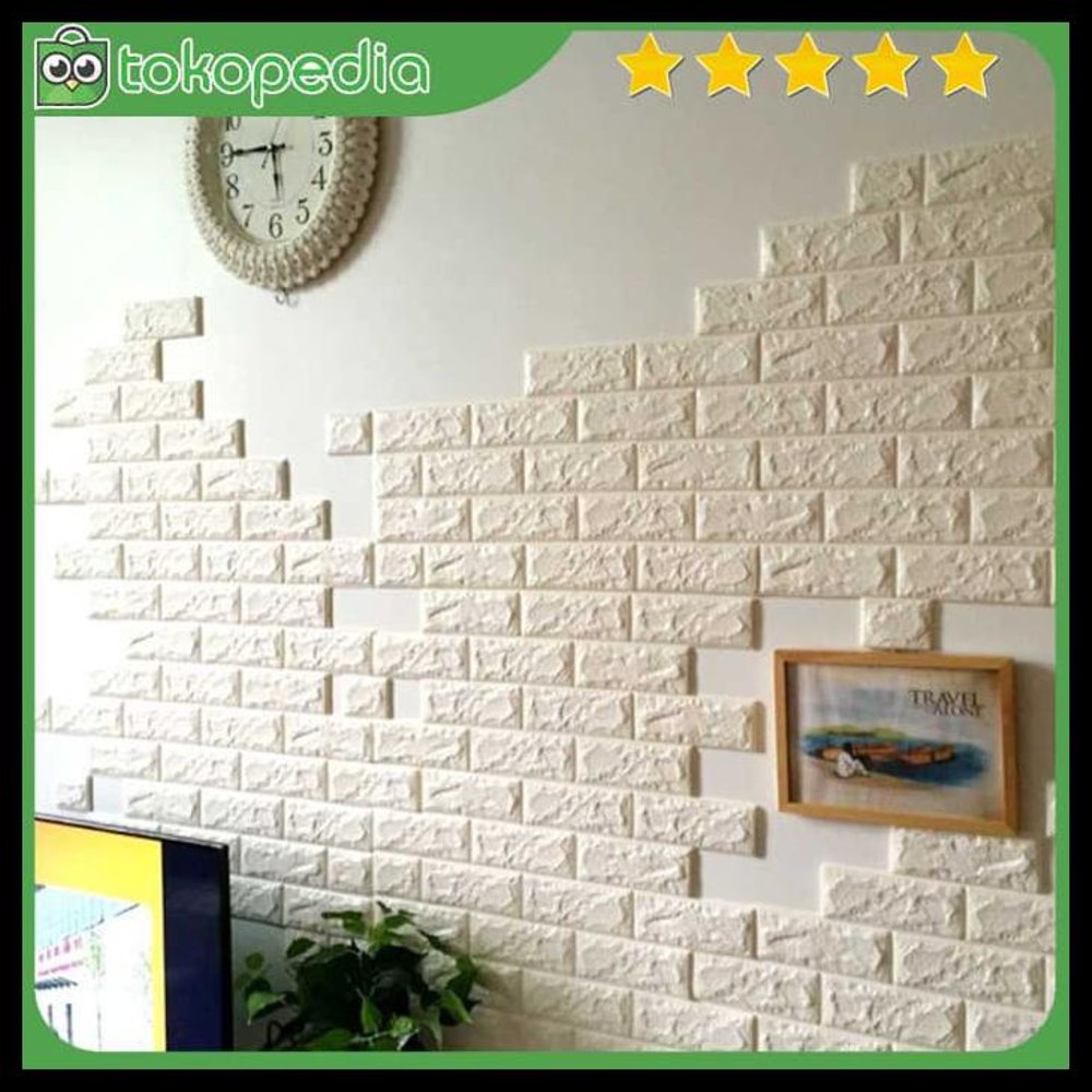 Terlaris Sticker Wallpaper Dinding 3d Embosed Model 1000x1000