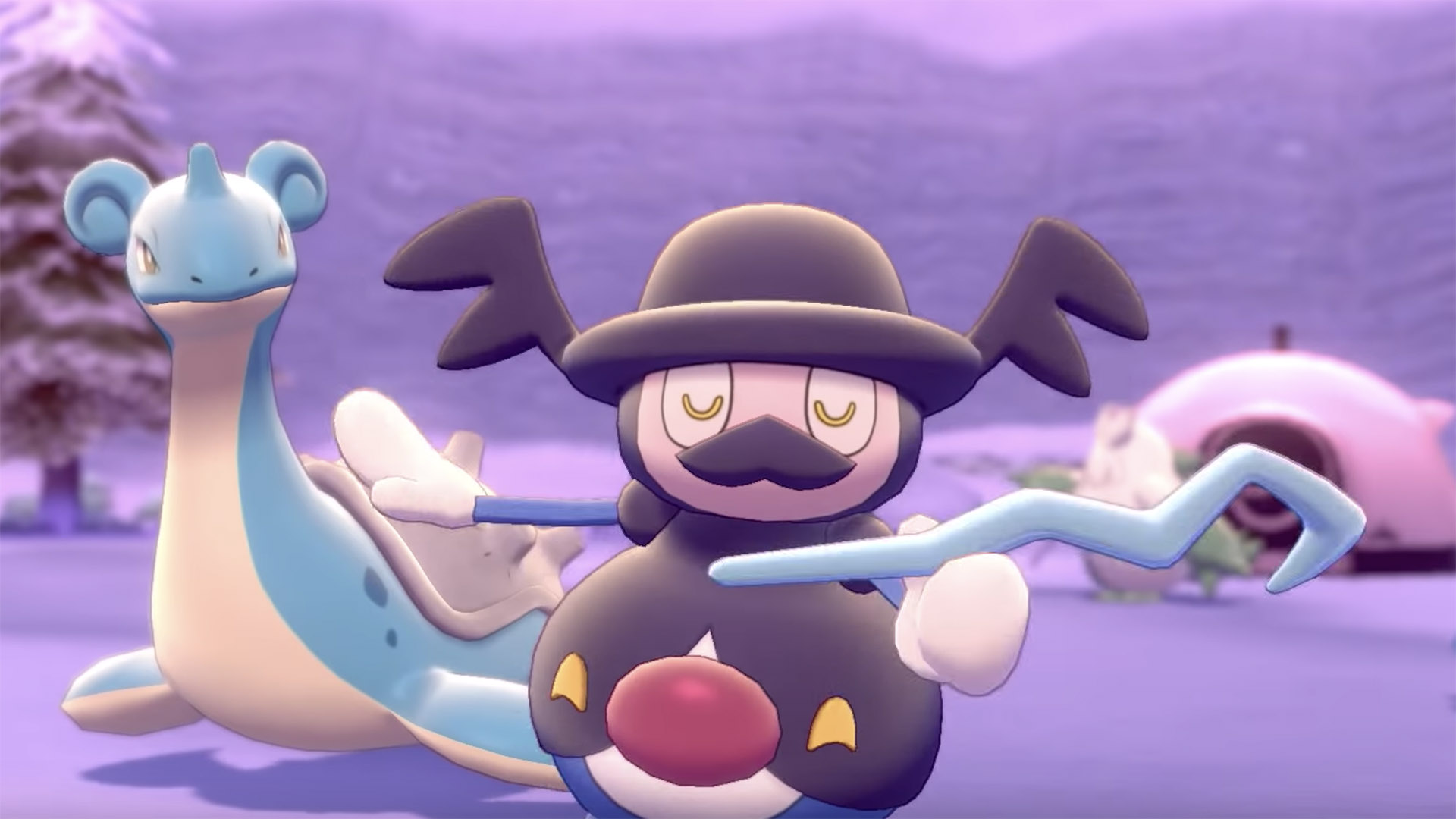 Pokemon Sword And Shield - Pokemon Galarian Mr Mime - HD Wallpaper 