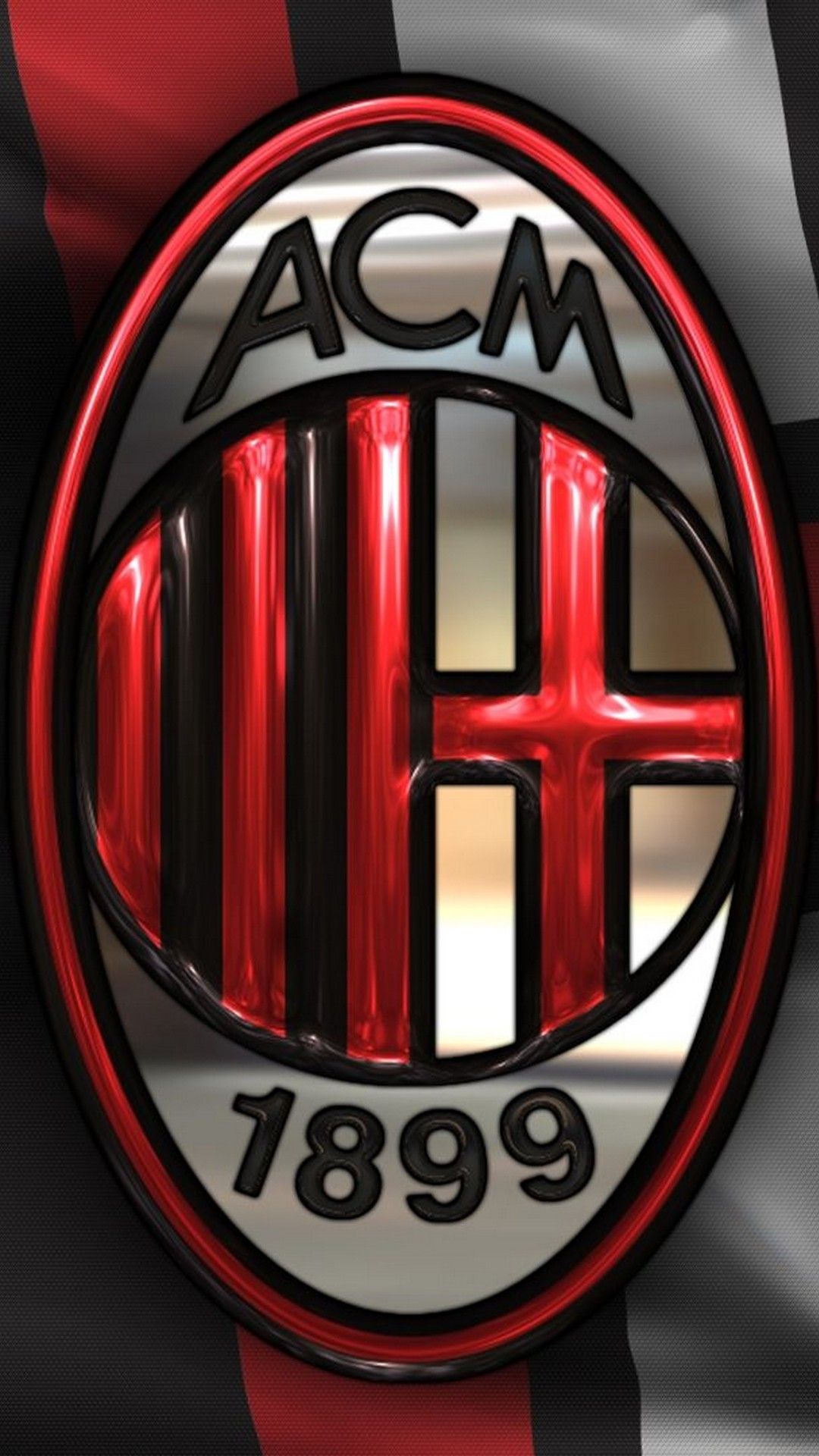 Logo Ac Milan 2019 - HD Wallpaper 