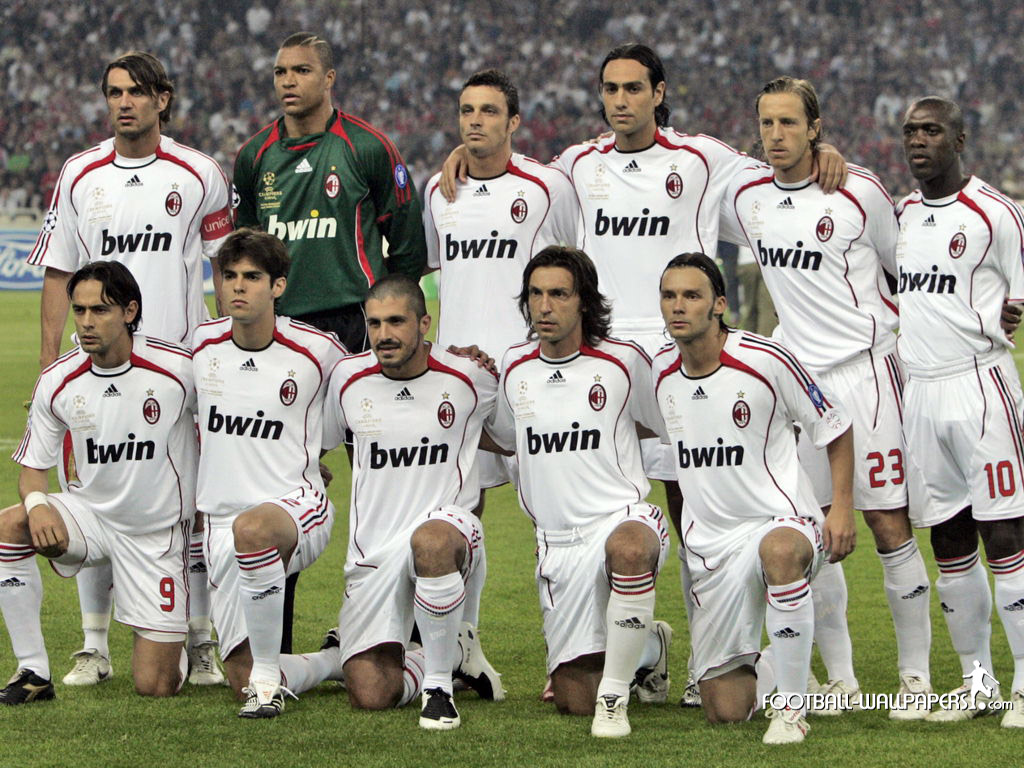Ac Milan Wallpapers ~ Football Wallpapers, Pictures - Ac Milan 2006 07 Team - HD Wallpaper 