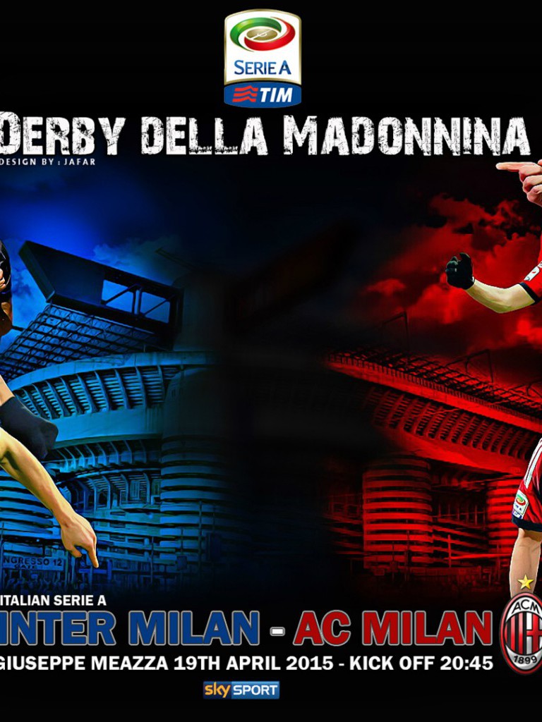 Inter Milan Vs Ac Milan 2015 Derby Della Madonnina - Nomade Indian Pale Ale - HD Wallpaper 