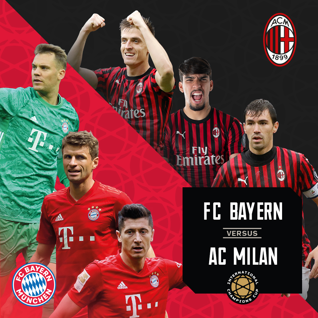 Bayern Vs Milan 2019 - HD Wallpaper 