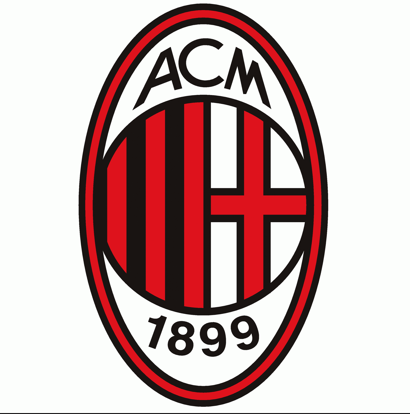 Ac Milan Logo Wallpaper - Ac Milan Fc - HD Wallpaper 