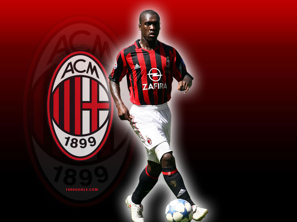 Clarence Seedorf Wallpaper - Clarence Seedorf Ac Milan - HD Wallpaper 