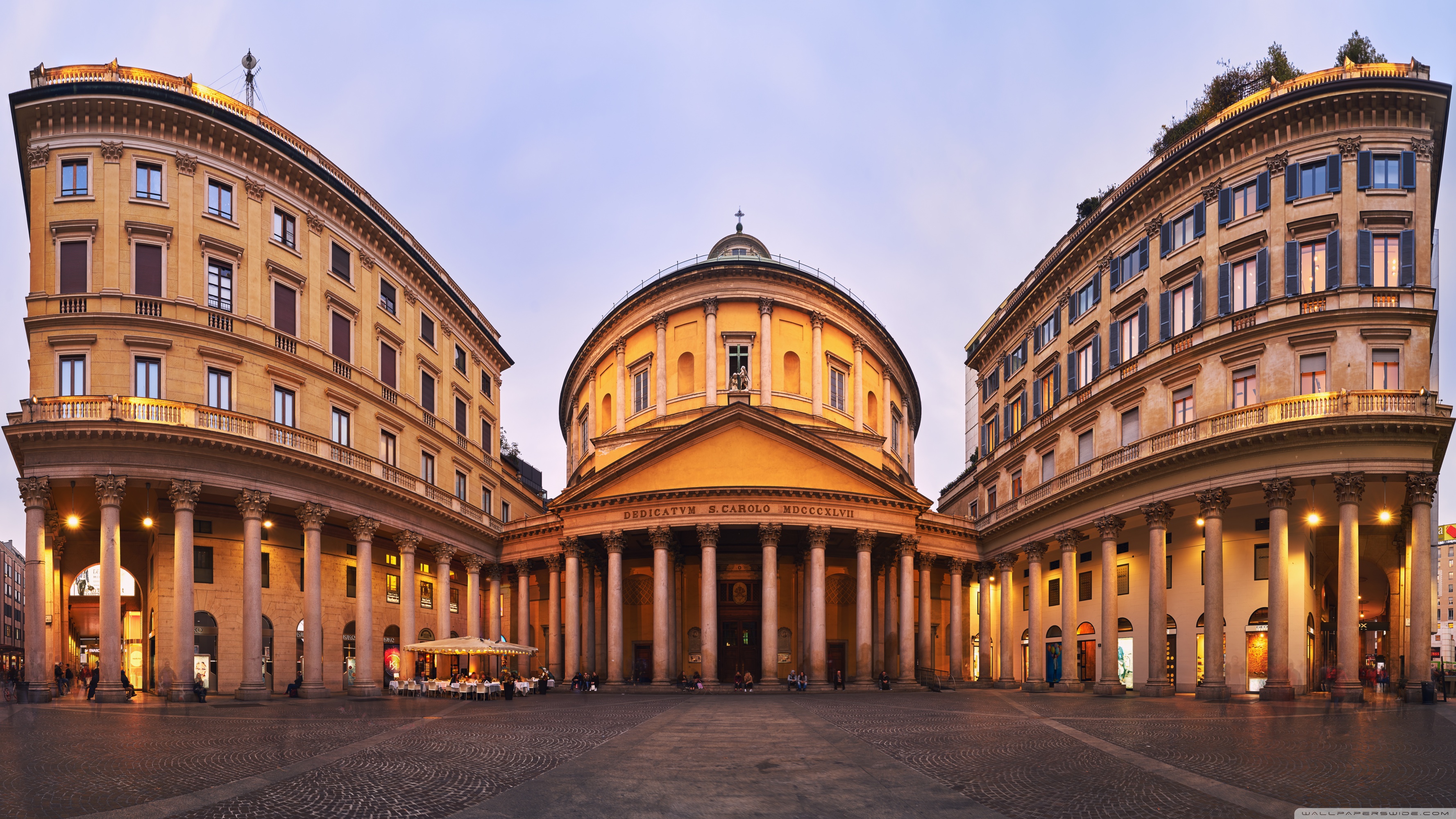 Milan San Carlos - HD Wallpaper 