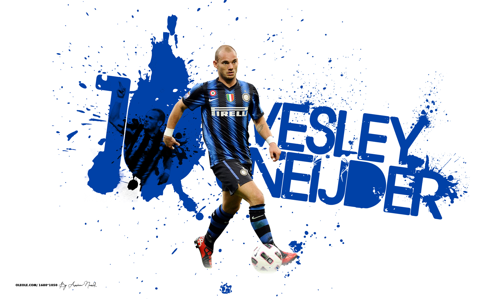 Sneidjer Wallpaper Intermilan Hd - Adidas Originals En 3d - HD Wallpaper 