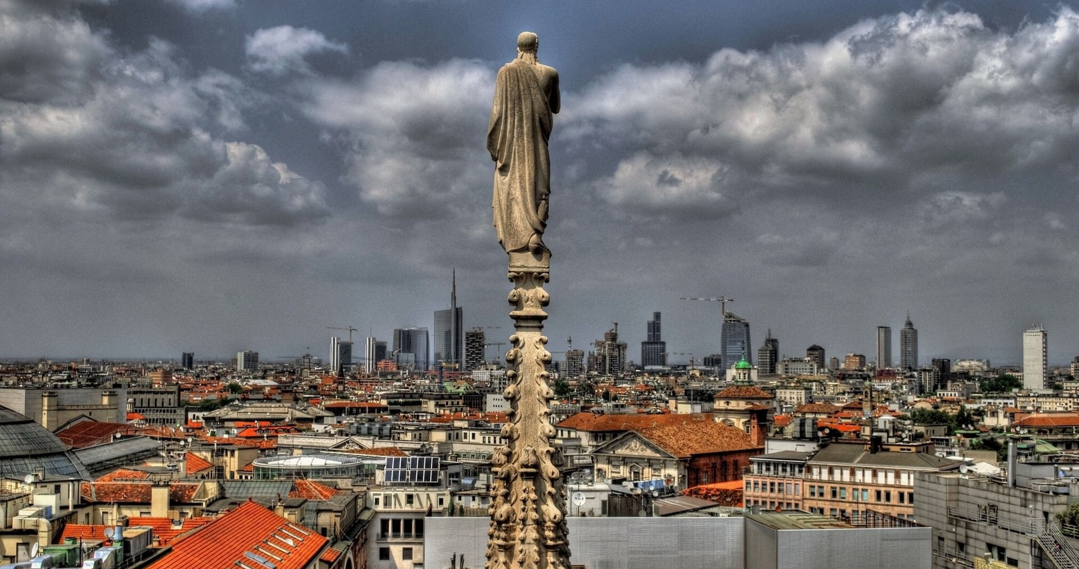 Milan Italy Background - HD Wallpaper 