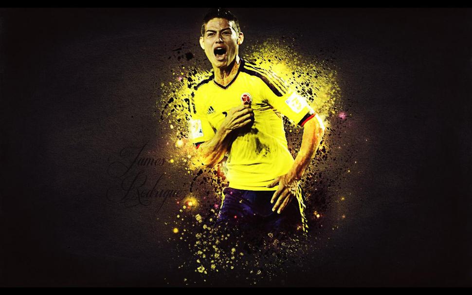 James Rodriguez And Hazard To Juve Wallpaper,james - James Rodríguez Colombia Background - HD Wallpaper 