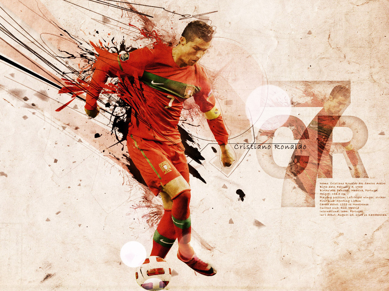 Portugal Portugal Background Cristiano Ronaldo - HD Wallpaper 