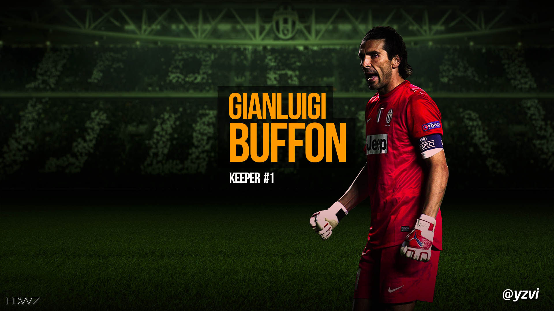 Gianluigi Buffon Juventus Fc - Gianluigi Buffon Name - HD Wallpaper 
