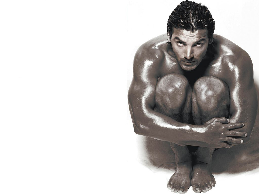 John Abraham Nude Pose - John Abraham - HD Wallpaper 