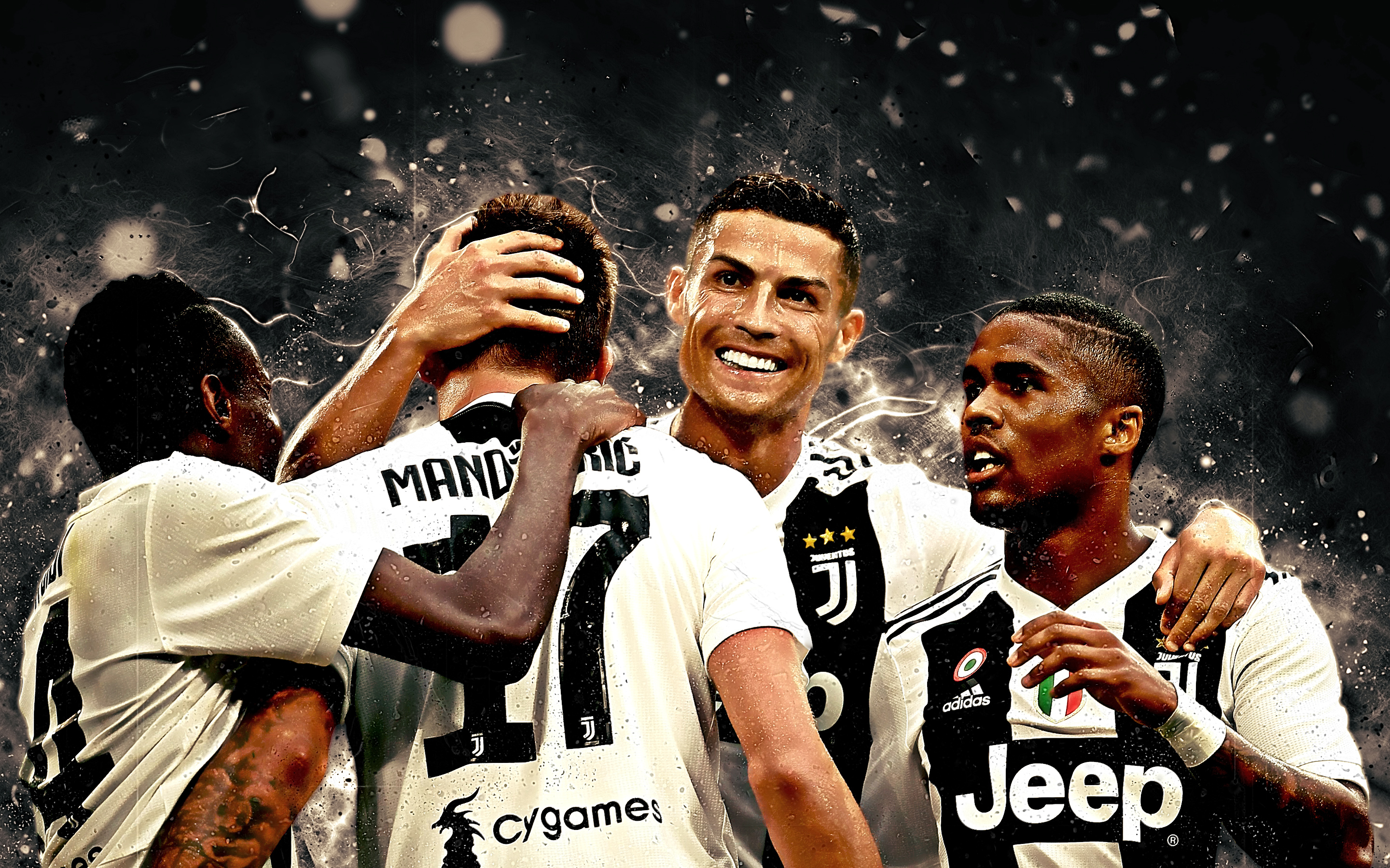 Ronaldo And Mario Mandzukic - HD Wallpaper 