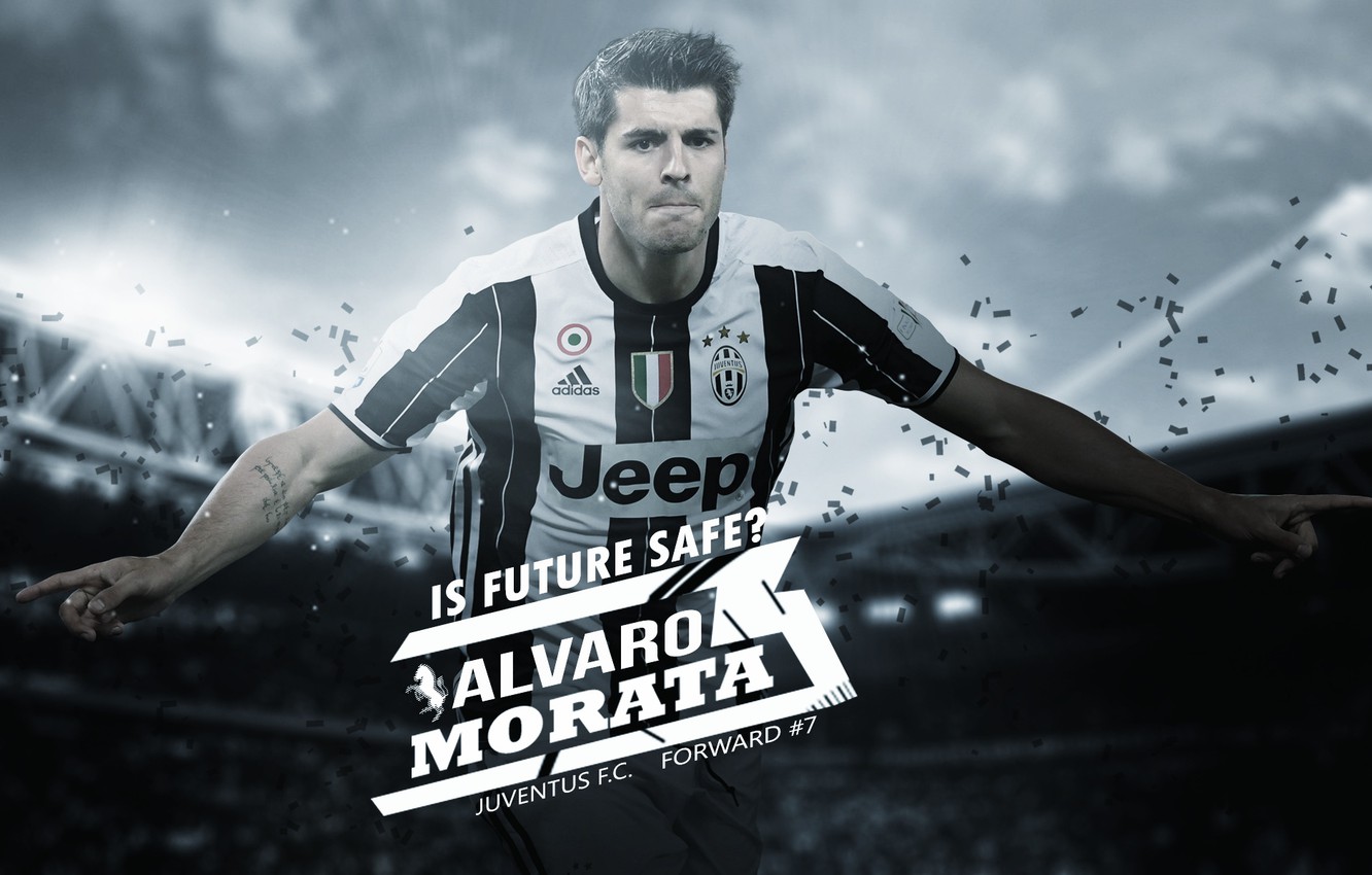 Photo Wallpaper Wallpaper, Sport, Stadium, Football, - Morata Juventus - HD Wallpaper 