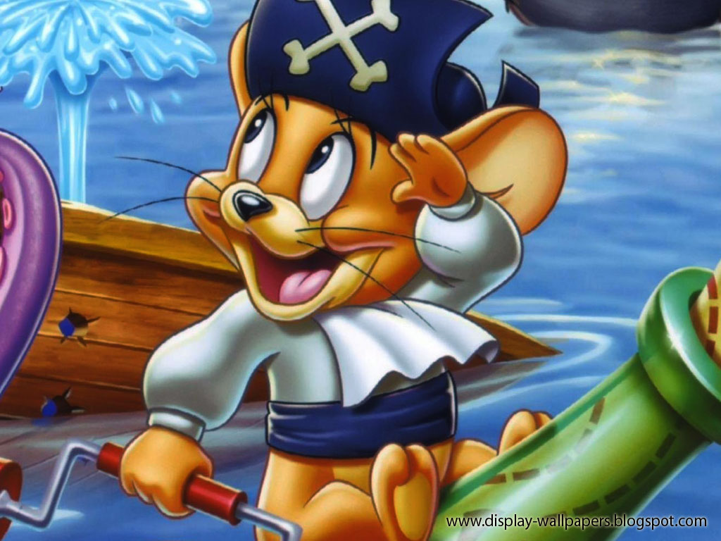 Tom And Jerry Wallpaper Backgrounds - Jerry Shiver Me Whiskers - HD Wallpaper 