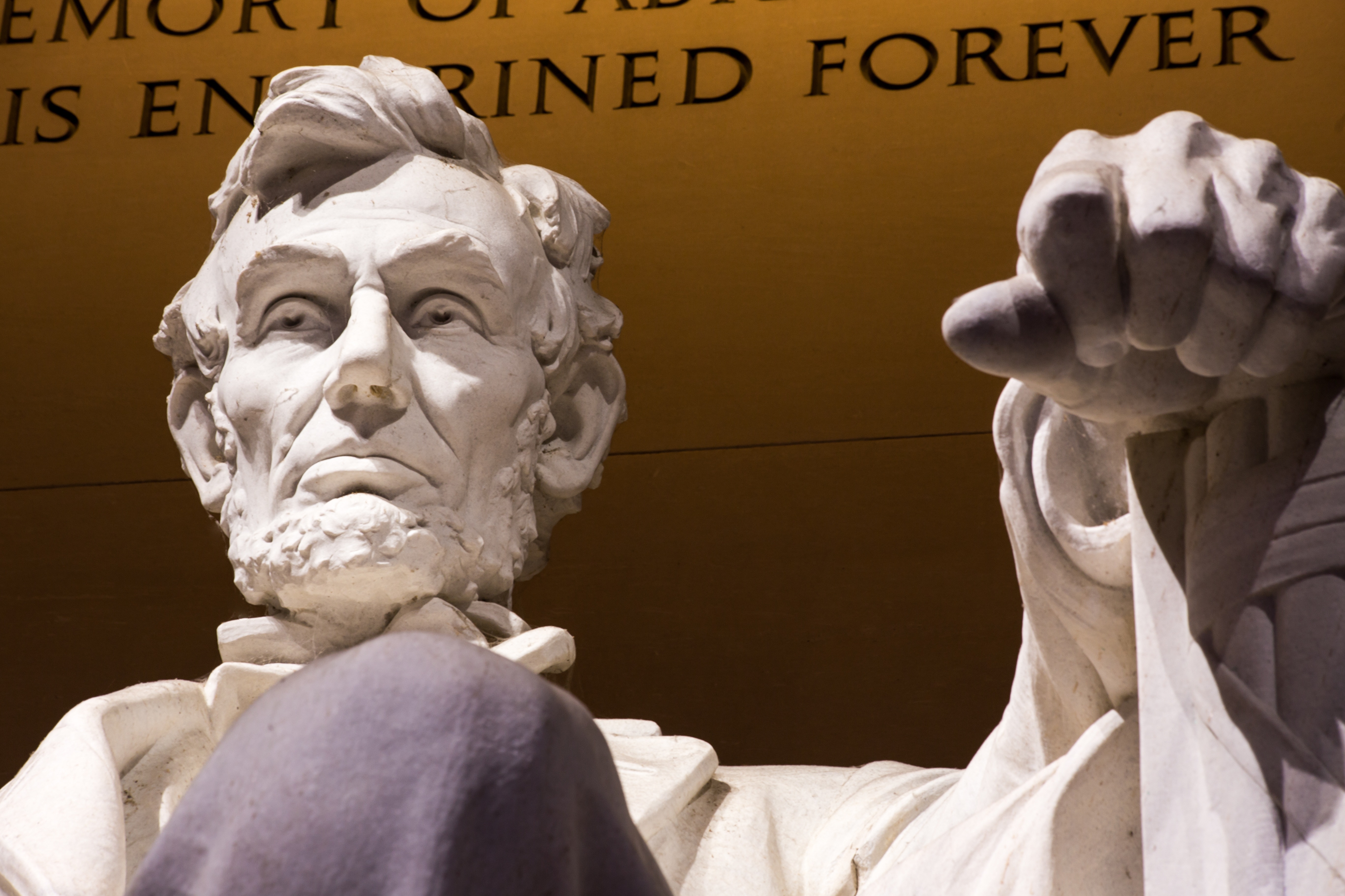 Statue Abraham Lincoln Hd - HD Wallpaper 
