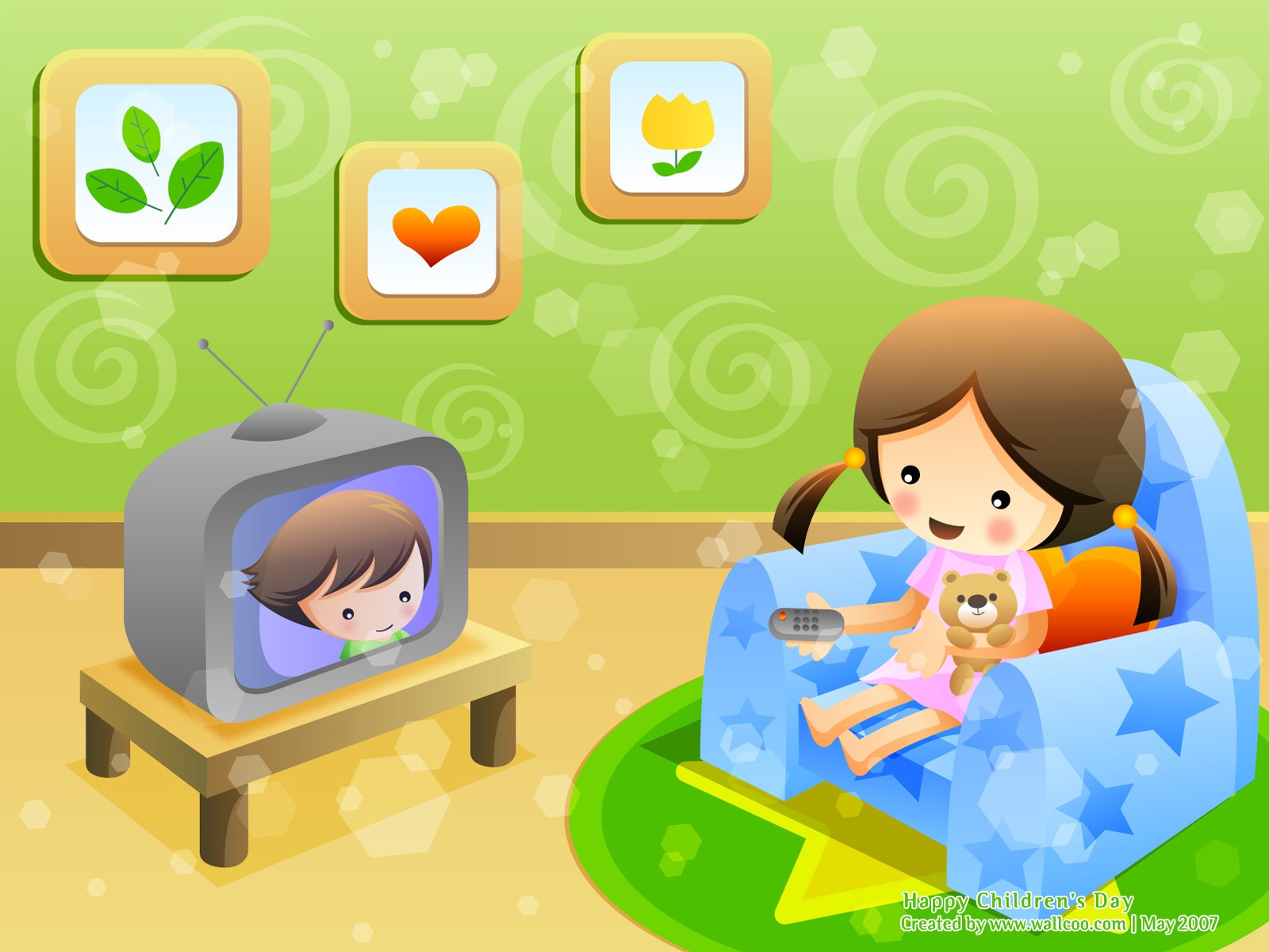 Child Watch Tv Clipart - HD Wallpaper 