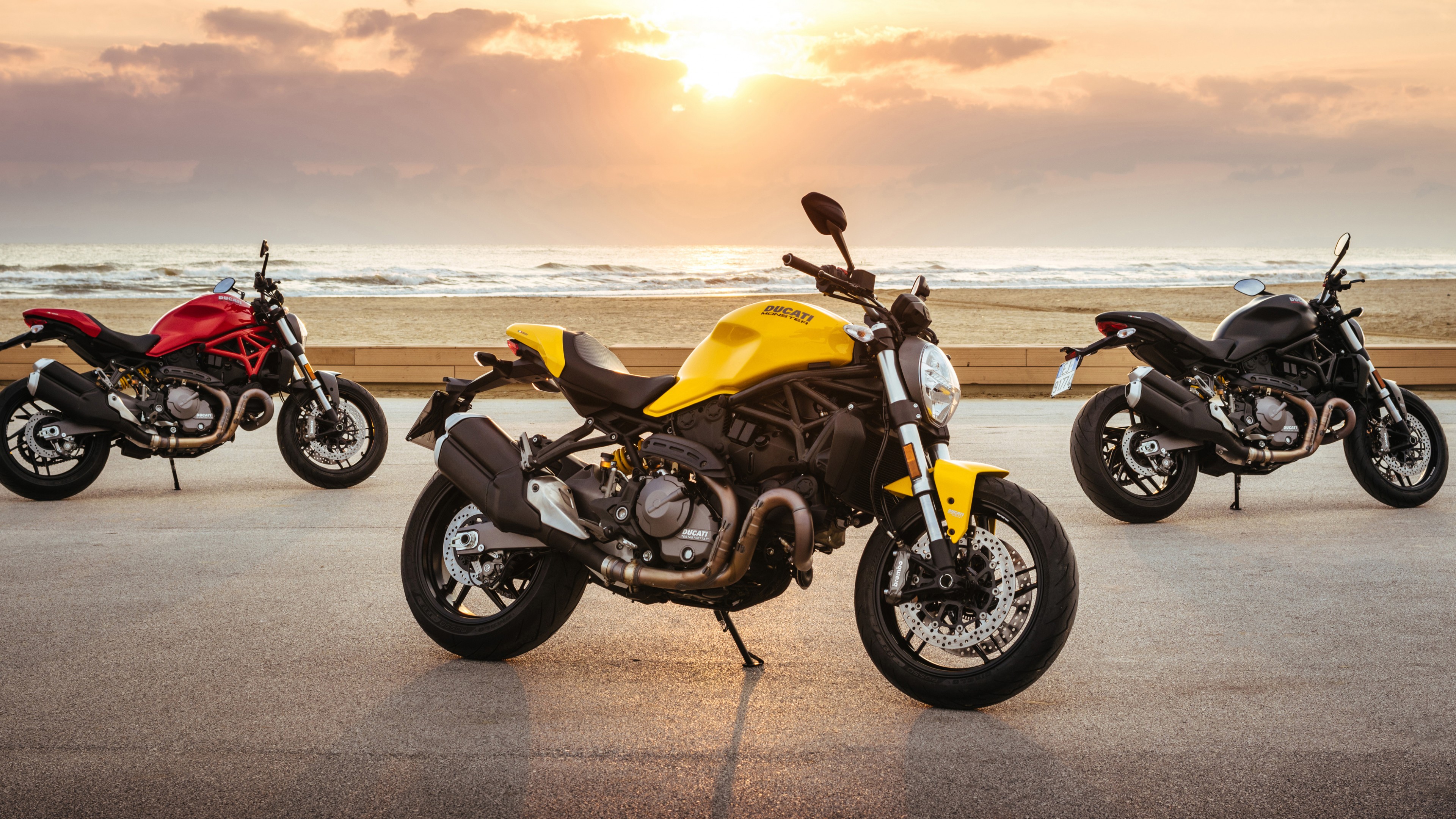Ducati Monster 25th Anniversary Edition - HD Wallpaper 