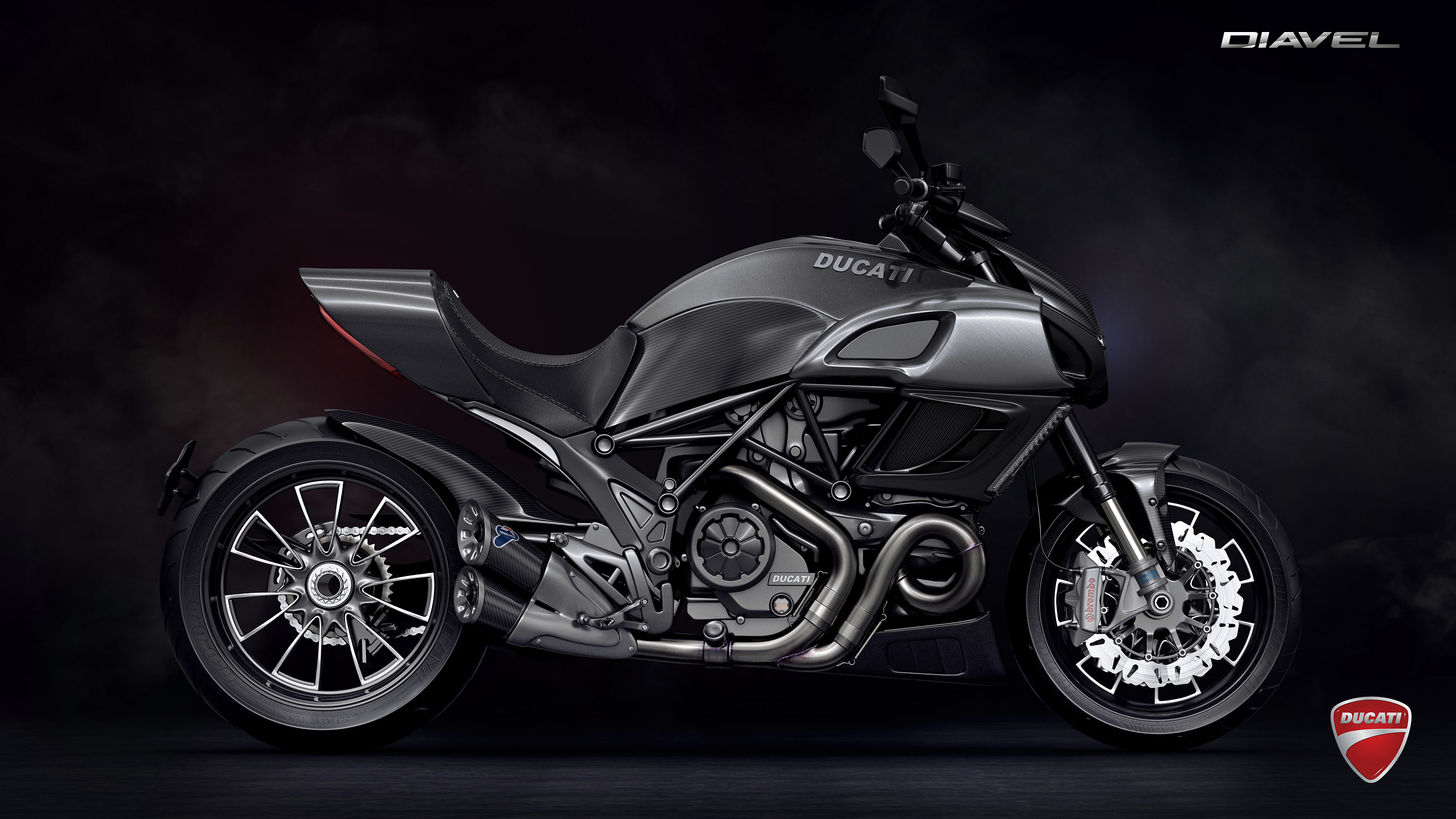 Ducati Diavel Sport-cruiser Bike Wallpapers - Motorcycle - HD Wallpaper 