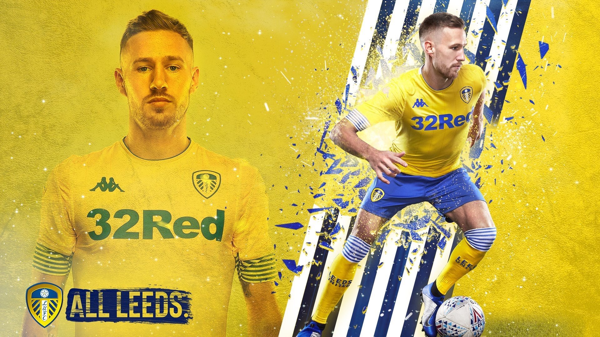 Leeds United Squad 2018 19 - HD Wallpaper 