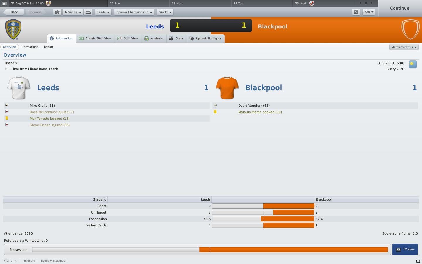 Football Manager 2011 - HD Wallpaper 