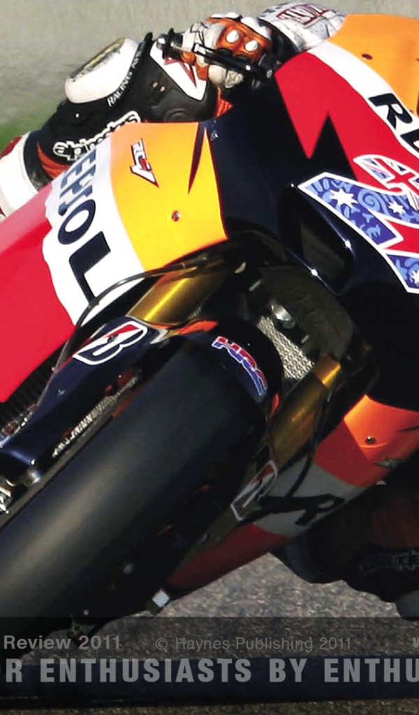 Casey Stoner Honda 2011 - HD Wallpaper 