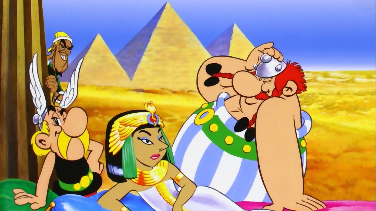 Cleopatra And Asterix - HD Wallpaper 