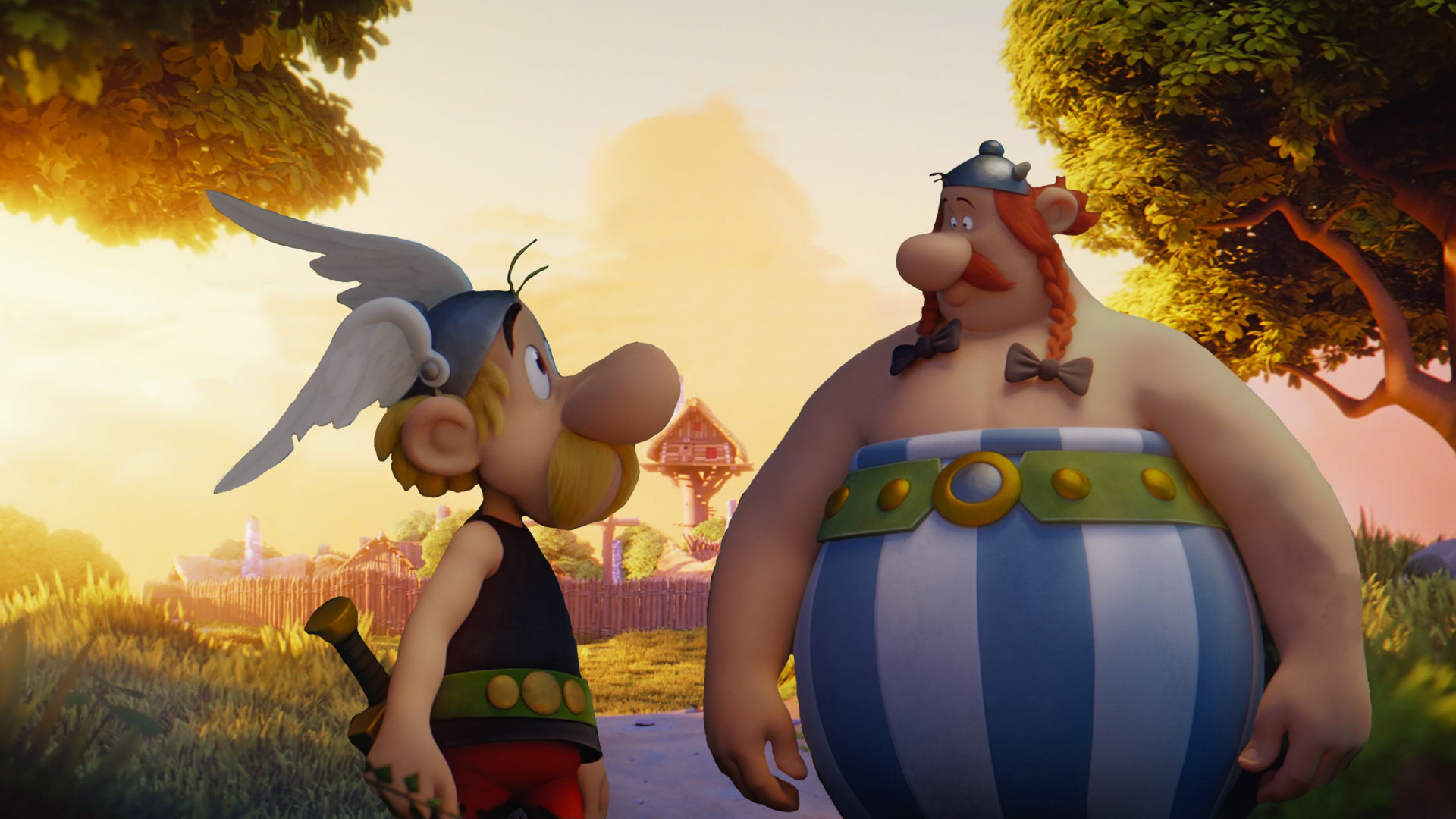 Asterix The Secret Of The Magic Potion Characters - HD Wallpaper 
