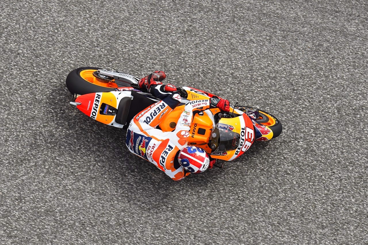 Marc Marquez From Above - HD Wallpaper 