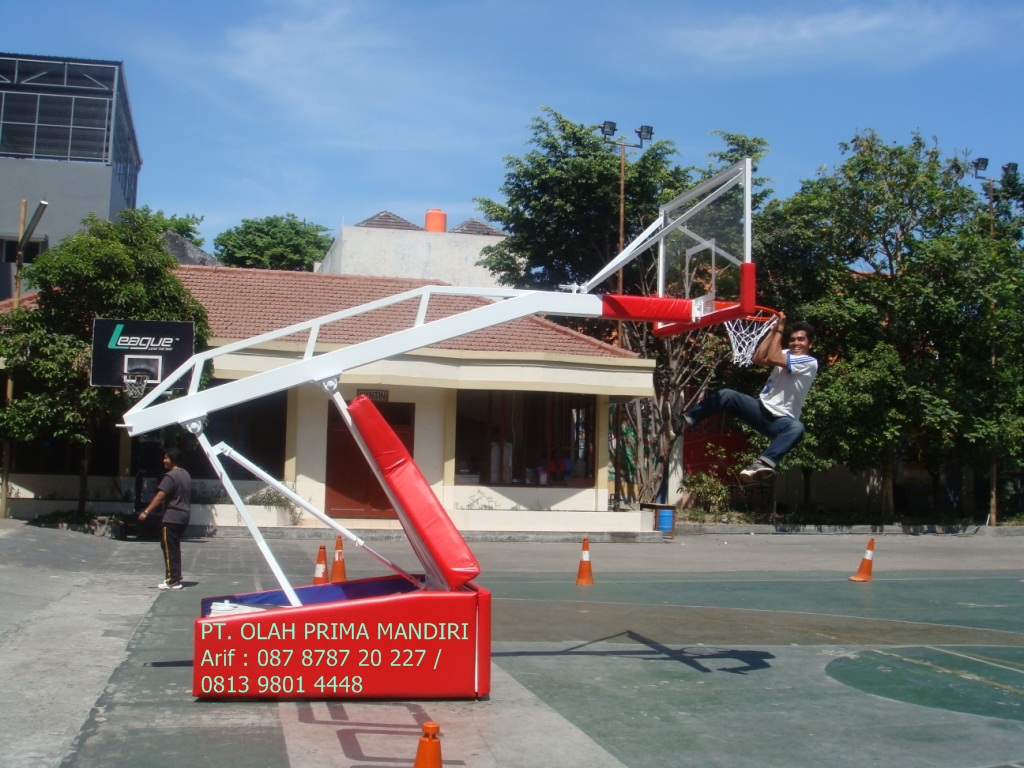 Jual Ring Basket Portable Di Semarang Jawa Tengah - Sewa Ring Basket Portable - HD Wallpaper 