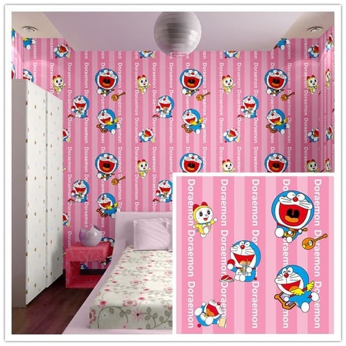 Harga Wallpaper Dinding Doraemon - HD Wallpaper 