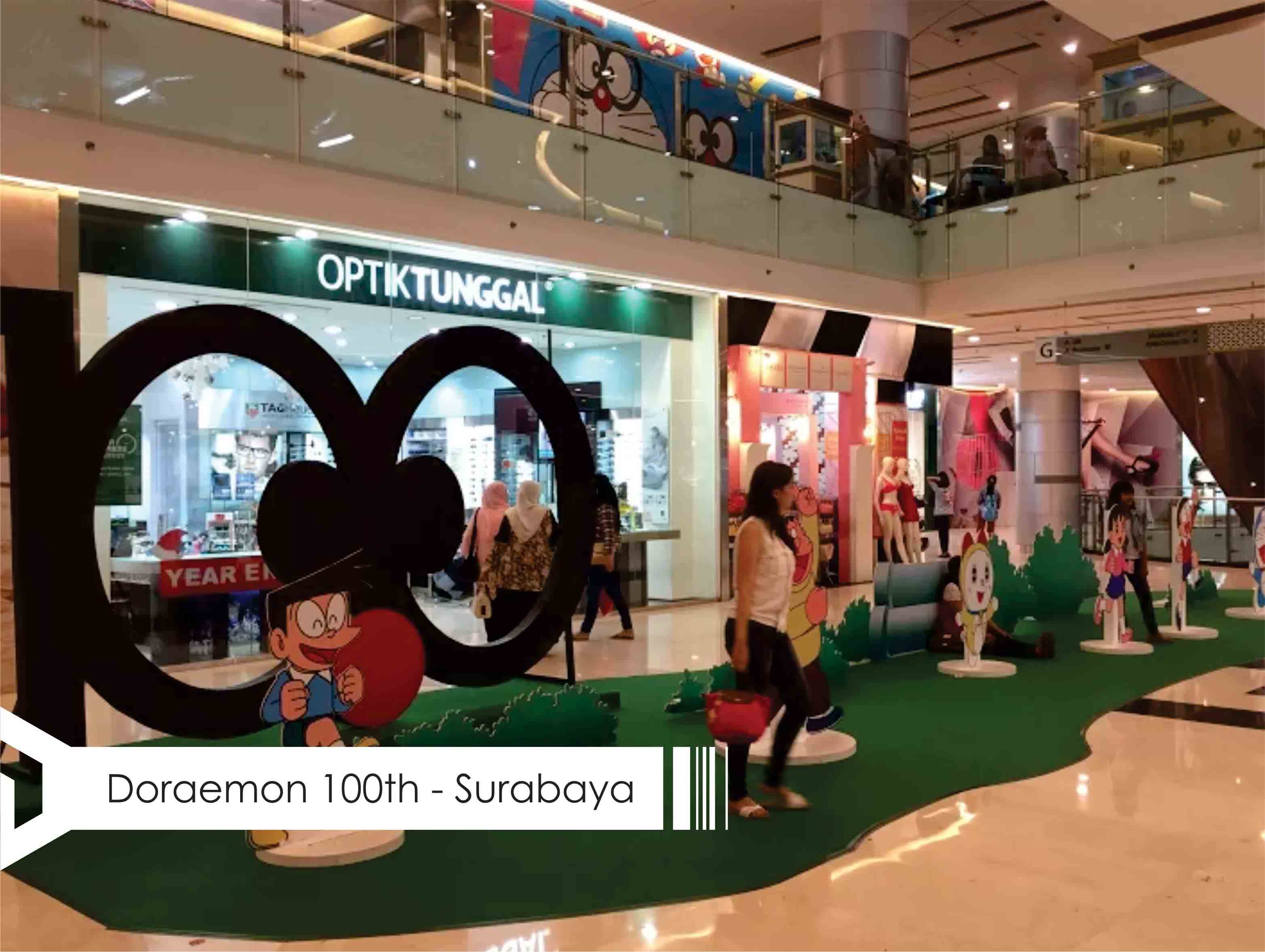 Doraemon 100th Surabaya - Shopping Mall - HD Wallpaper 