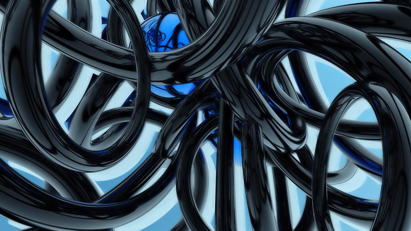 Abstract Wallpaper For Laptop - Abstract Tubes - HD Wallpaper 