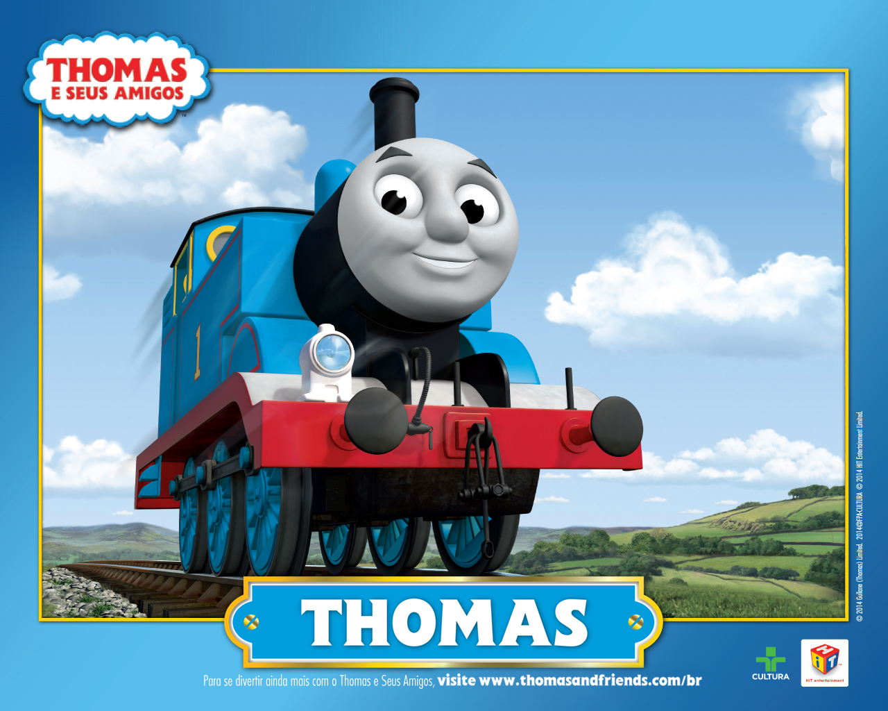 Thomas Wallpapers, Collection Of Thomas Backgrounds, - Thomas & Friends Hero Of The Rails 2009 - HD Wallpaper 