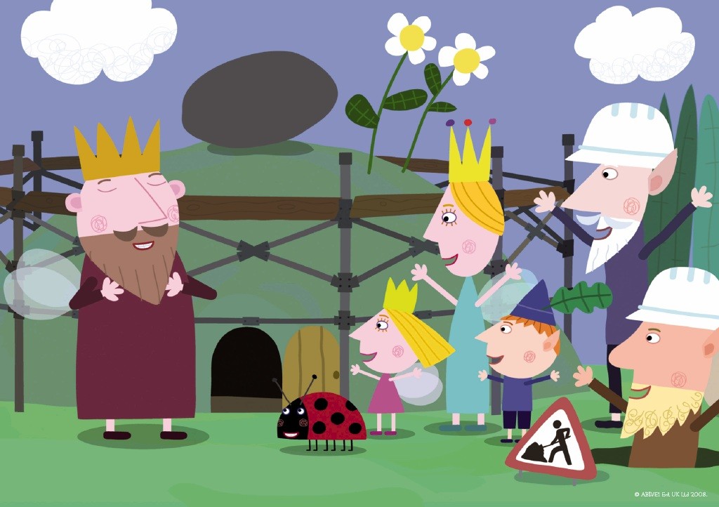 Wallpaper De Amigos - Ben And Holly's Little Kingdom - HD Wallpaper 