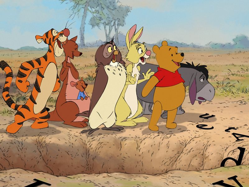 Winnie The Pooh 2011 Characters - HD Wallpaper 