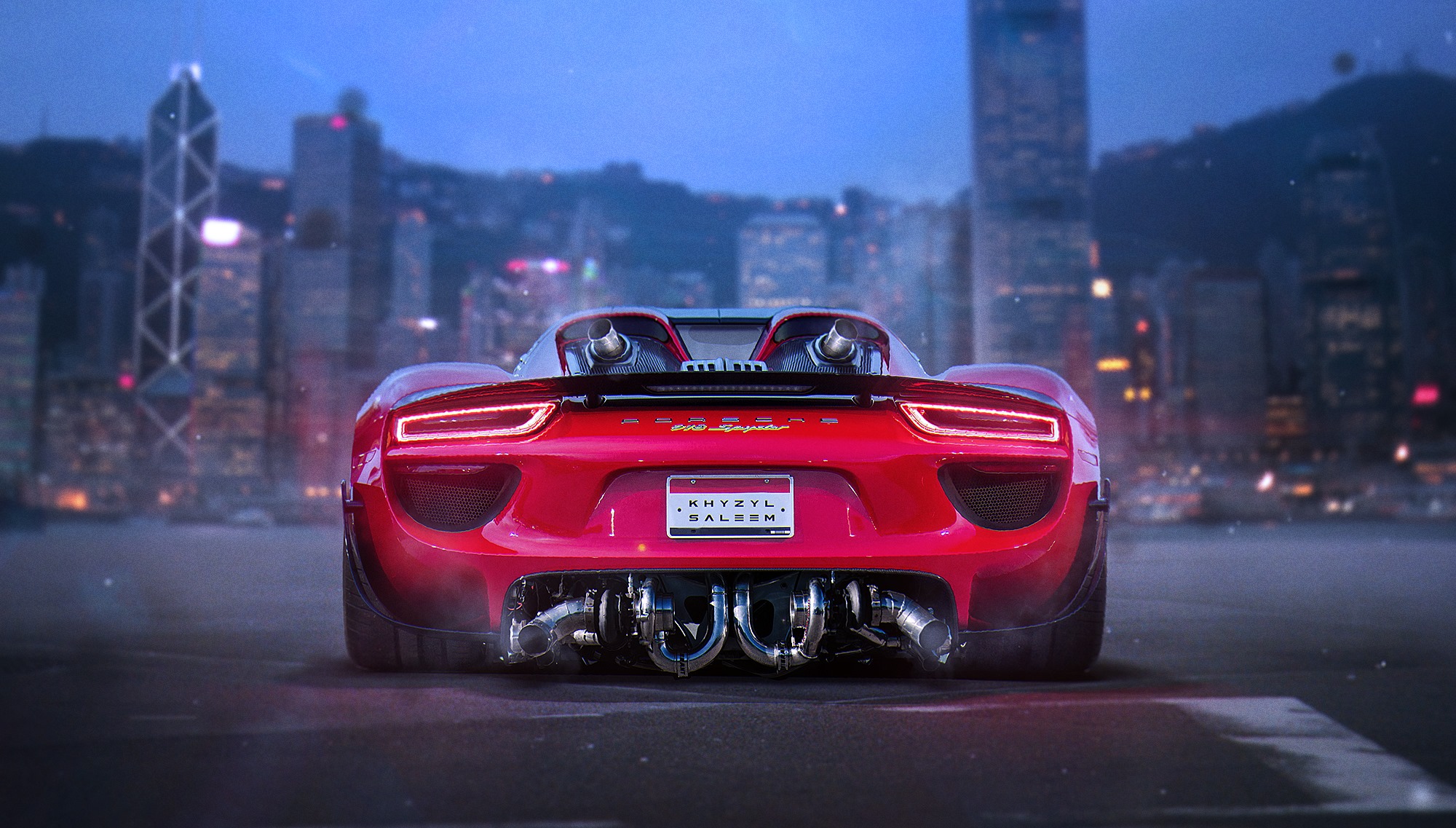 Porsche 918 Spyder Getunt - HD Wallpaper 