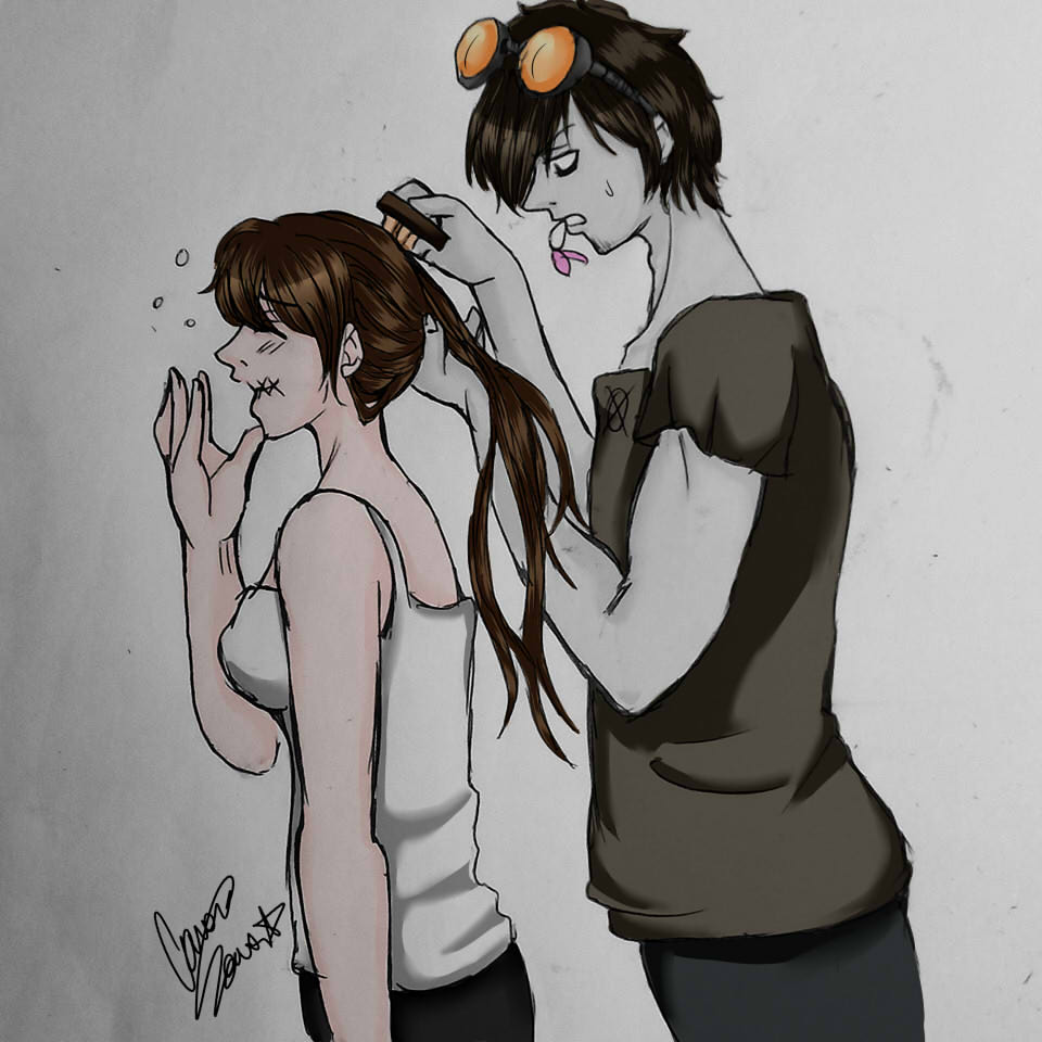 Ticci Toby X Rouge - HD Wallpaper 