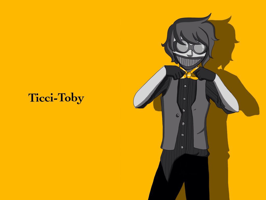 Creepypasta And Ticci Toby Image - Creepypasta Ticci Toby Fancy - HD Wallpaper 