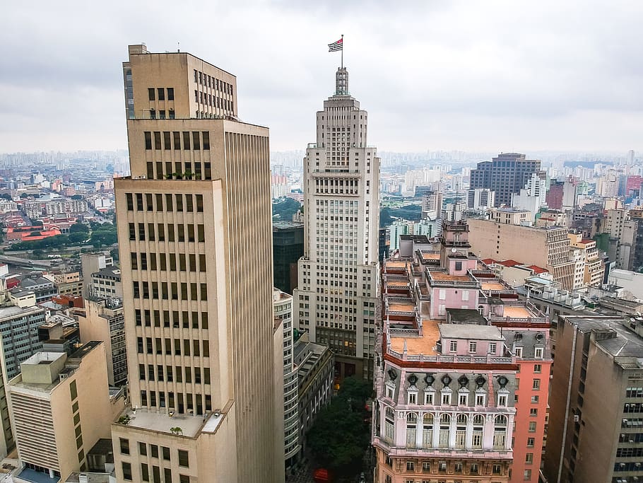 Farolsantander, Banespa, Saopaulo, Serjosoza, Centro, - HD Wallpaper 