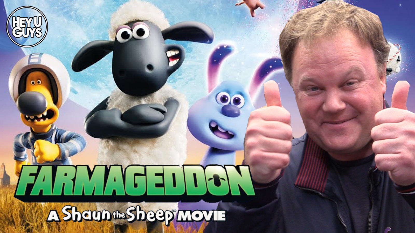 Justin Fletcher Shaun The Sheep Premiere - Shaun The Sheep Movie Farmageddon Wallace - HD Wallpaper 