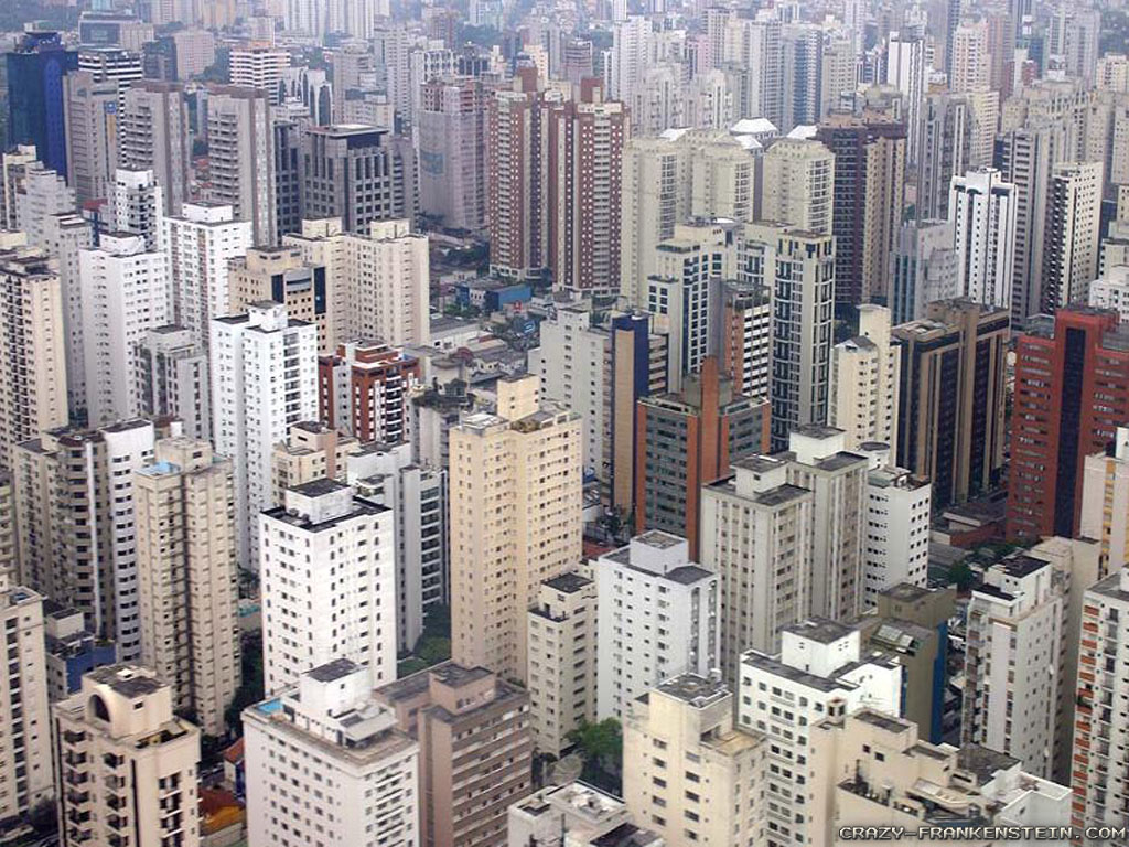 Sao Paulo City Centre - HD Wallpaper 
