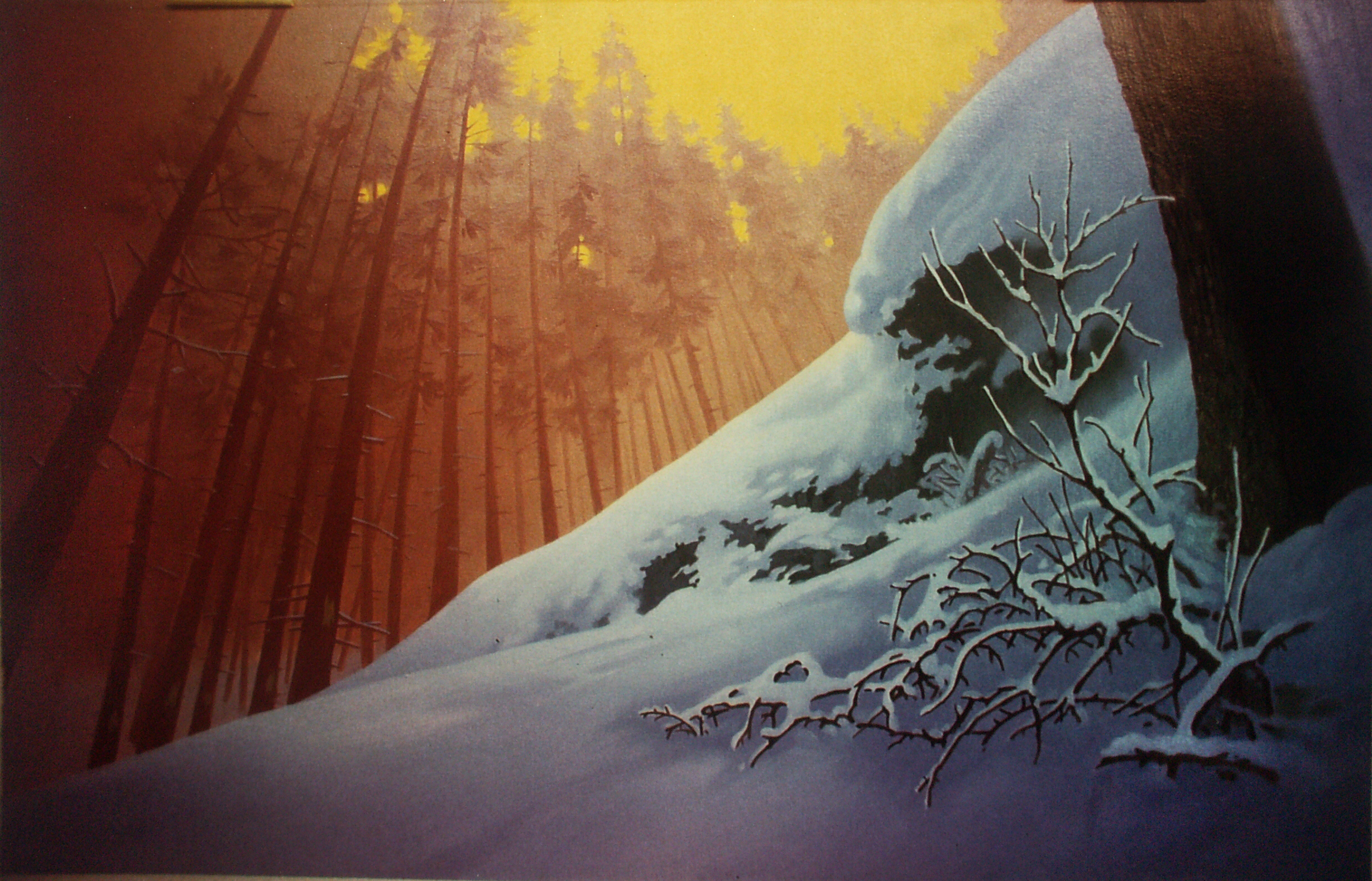 Minolta Dsc - Oil Painted Film Backgrounds - HD Wallpaper 