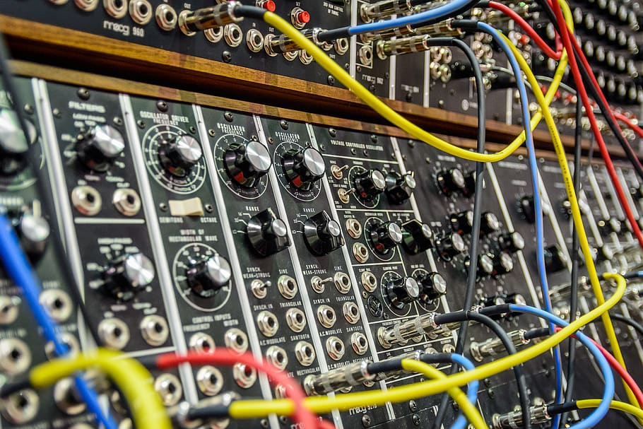 Moog, Synthesizer, Electronic, Music, Audio, Sound, - HD Wallpaper 