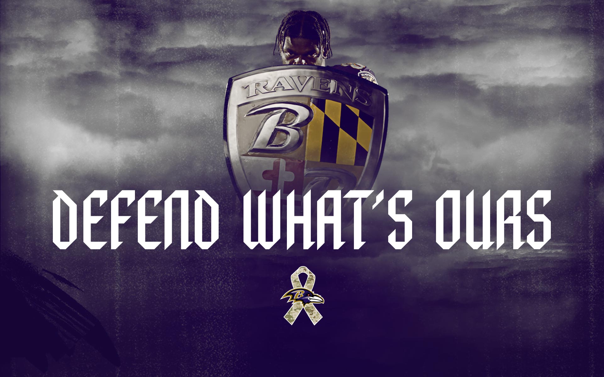 Baltimore Ravens Graphic - HD Wallpaper 