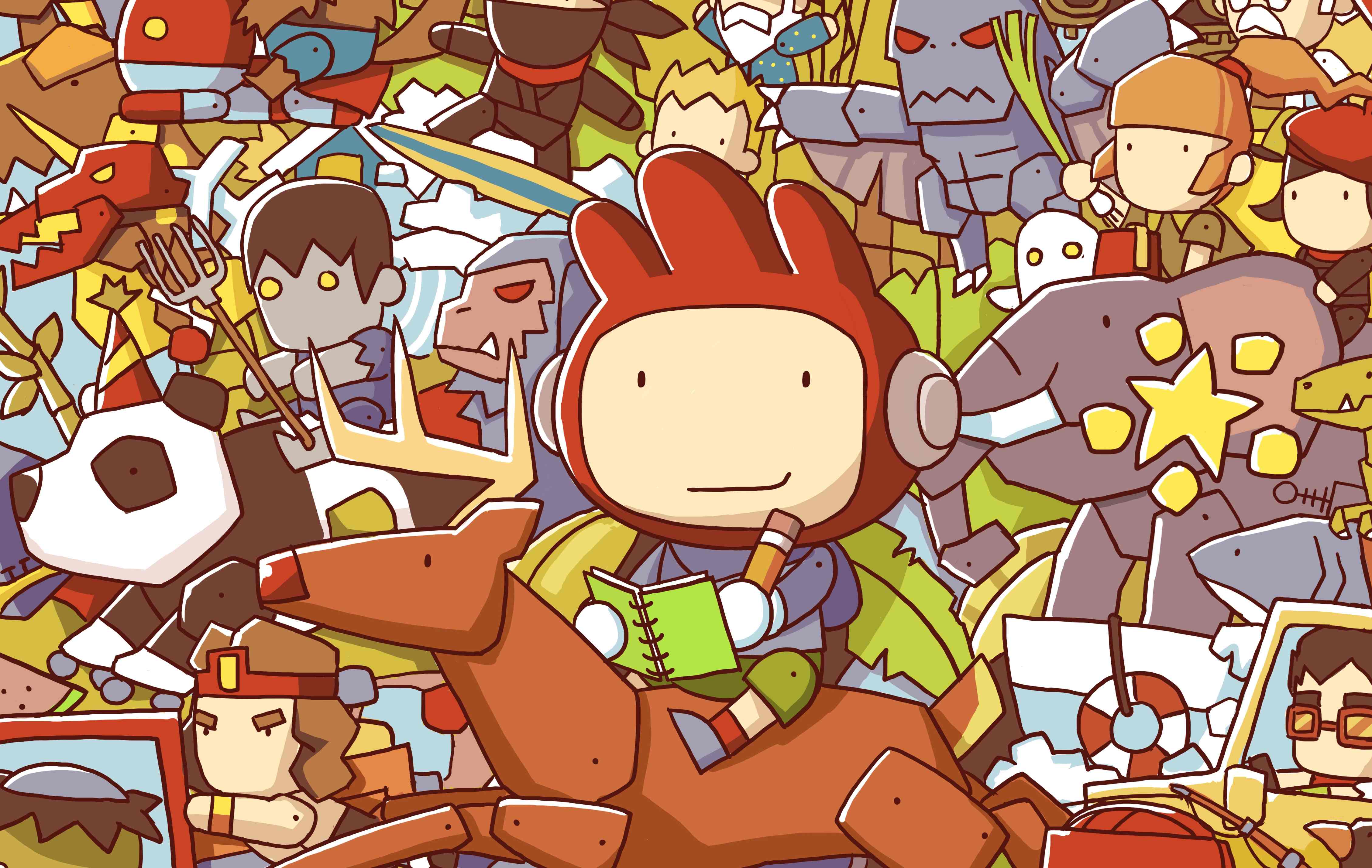 Scribblenauts - HD Wallpaper 