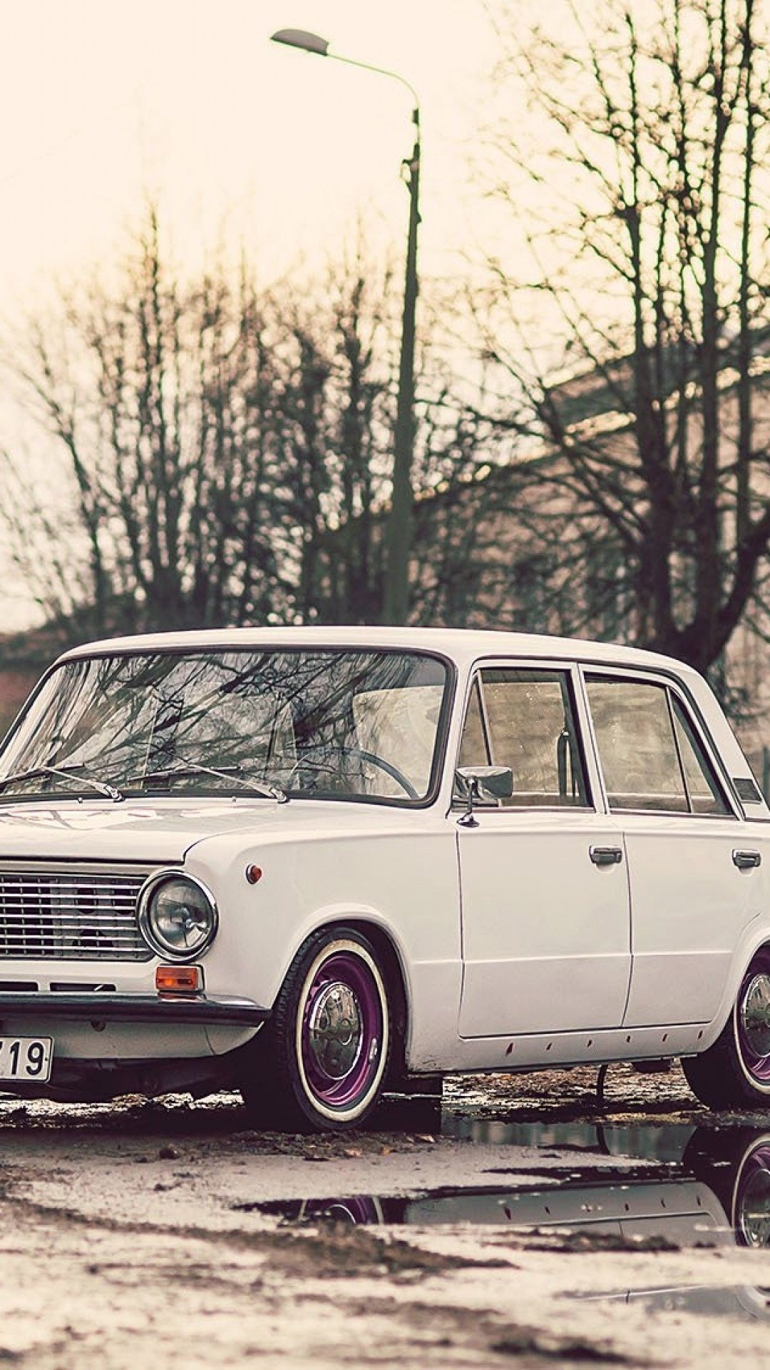 Lada, Classic, Cars, Side View - Lada Wallpaper For Iphone - HD Wallpaper 